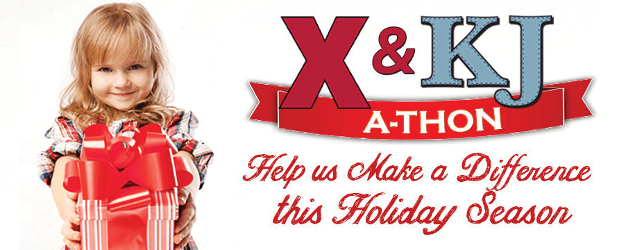 Help us make a difference this holiday season with the X and K J Athon